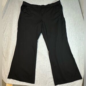 Lee Women's Wide Leg Black Trousers